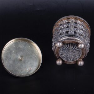 Faberge cast silver-gilt caviar bowl — image 3