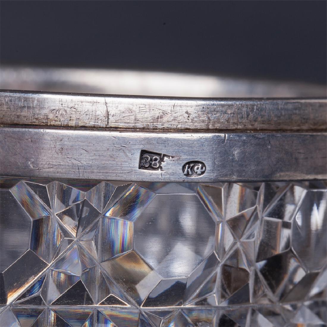 Faberge cast silver-gilt caviar bowl — image 6