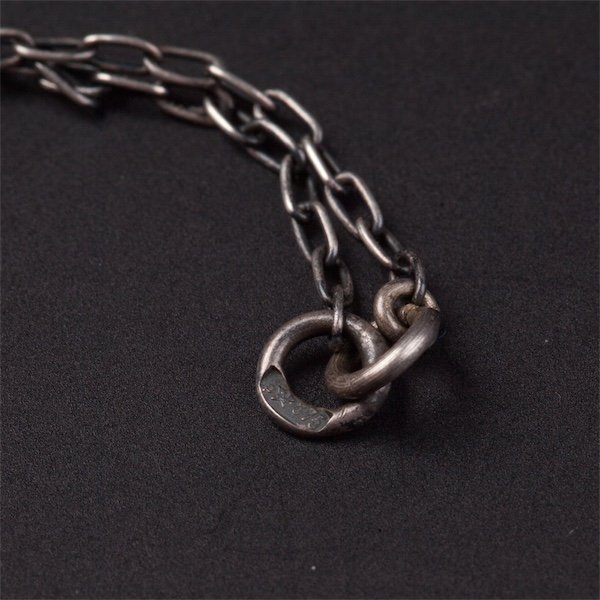 Natural Baltic Amber necklace on Silver chain. — image 4