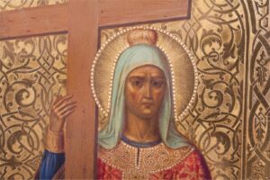 Rare Russian Icon of Saint Elena — image 3