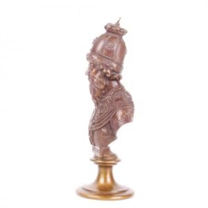 Russian bronze bust of Tzar Boris Godunov, F. Chopin — image 3