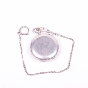 Silver chronograph pocket watch "Zenith" — image 4