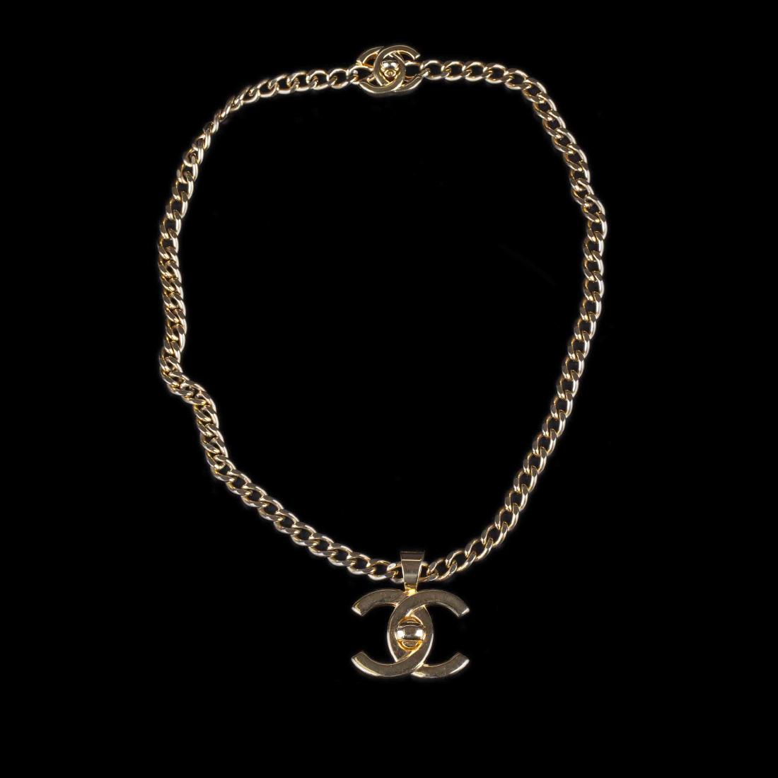 Chanel "Logo" necklace. 1996y. — image 1