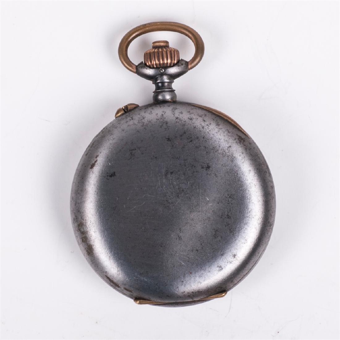 Metal chronograph pocket watch — image 4