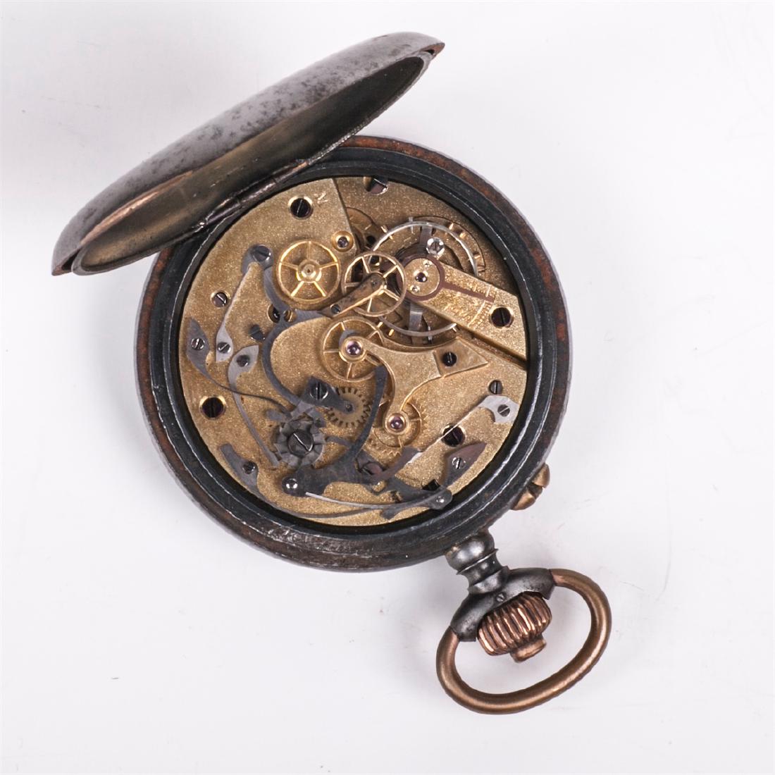 Metal chronograph pocket watch — image 7