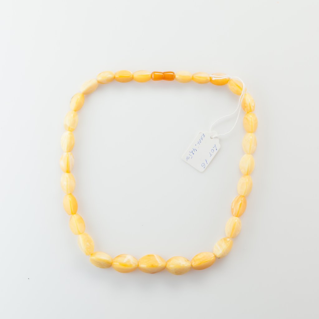 Natural Butterscotch Baltic Amber Necklace. — image 1