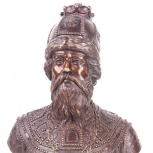 Russian bronze bust of Tzar Boris Godunov, F. Chopin — image 2