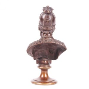 Russian bronze bust of Tzar Boris Godunov, F. Chopin — image 4