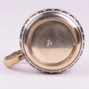 Russian silver teaglass-holder. Gustav Klingert. 1877y. — image 6