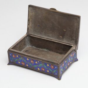 Stash. Bronze and enamel. Russian Imperial eagle — image 3