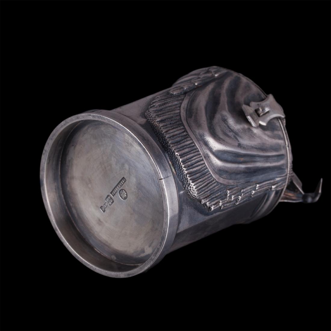 Unusual silver coin bank, Khlebnikov — image 5