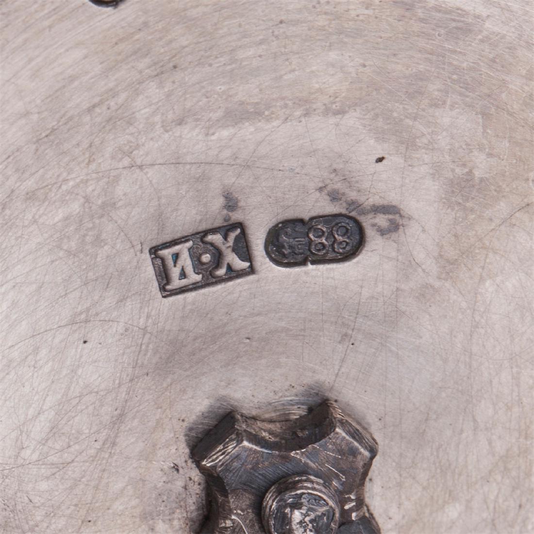 Unusual silver coin bank, Khlebnikov — image 8
