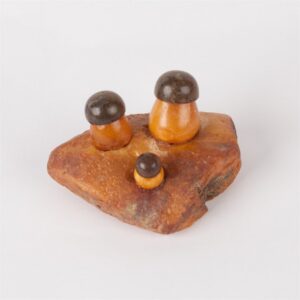 Amber in shape of mushrooms. — image 1