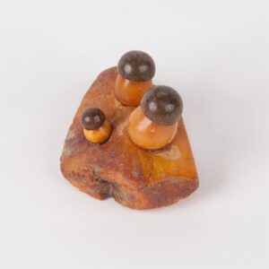 Amber in shape of mushrooms. — image 2