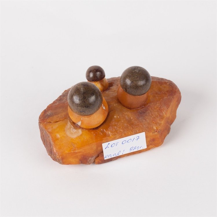 Amber in shape of mushrooms. — image 3