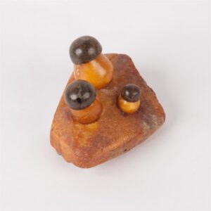 Amber in shape of mushrooms. — image 4