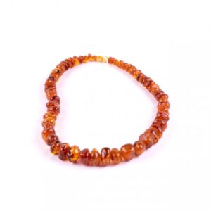 Antique amber necklace. — image 1