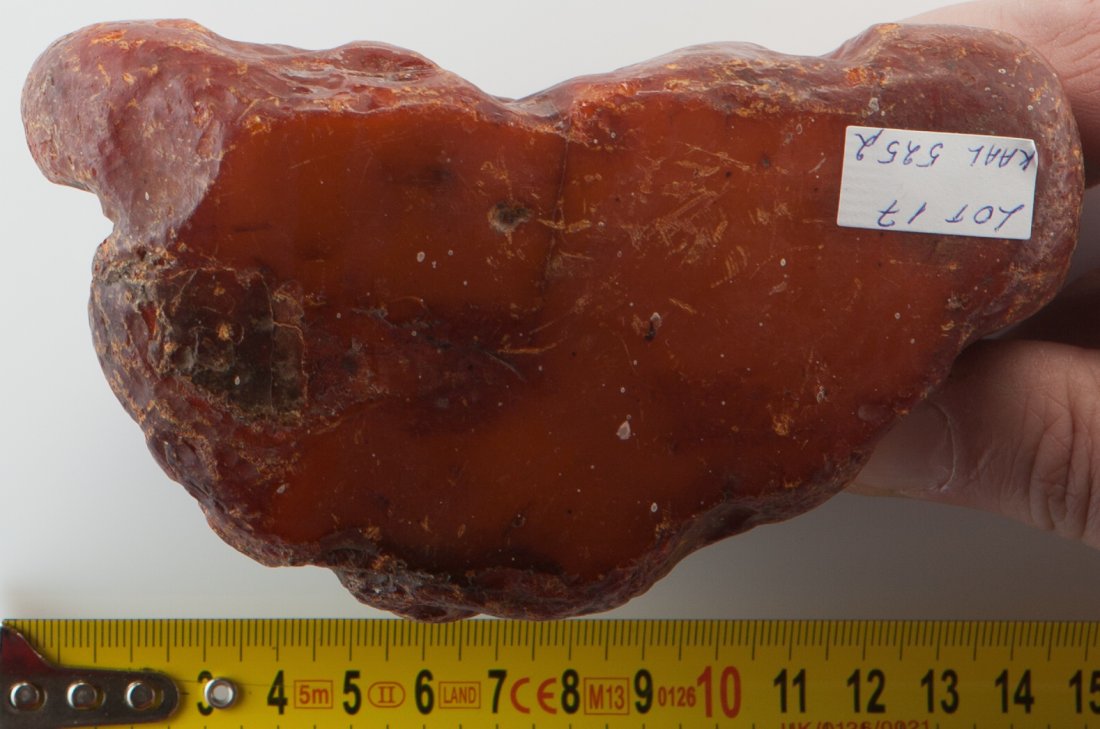 Old Antique Natural Baltic Amber piece. — image 6