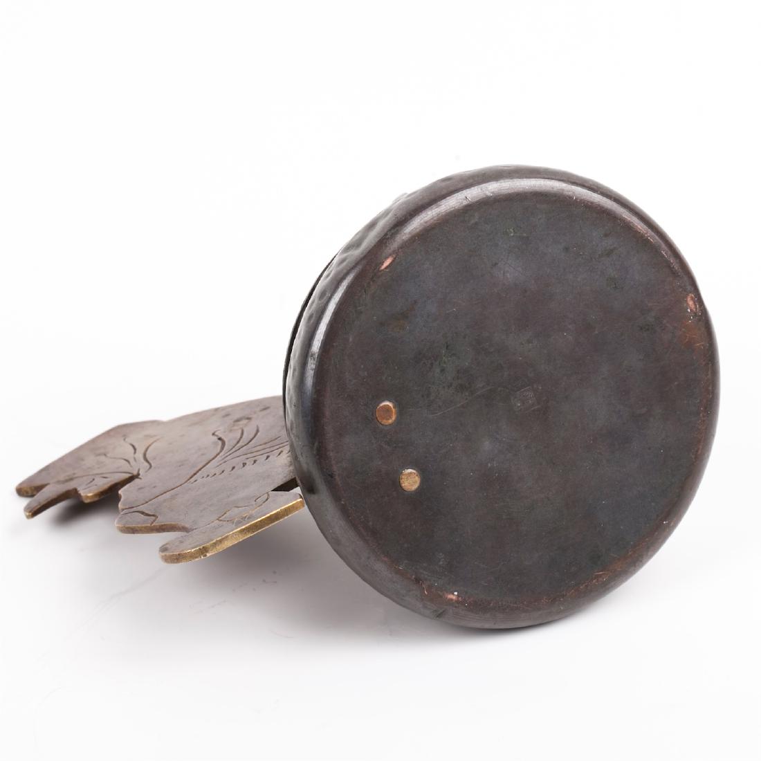 Russian brass coin box — image 5