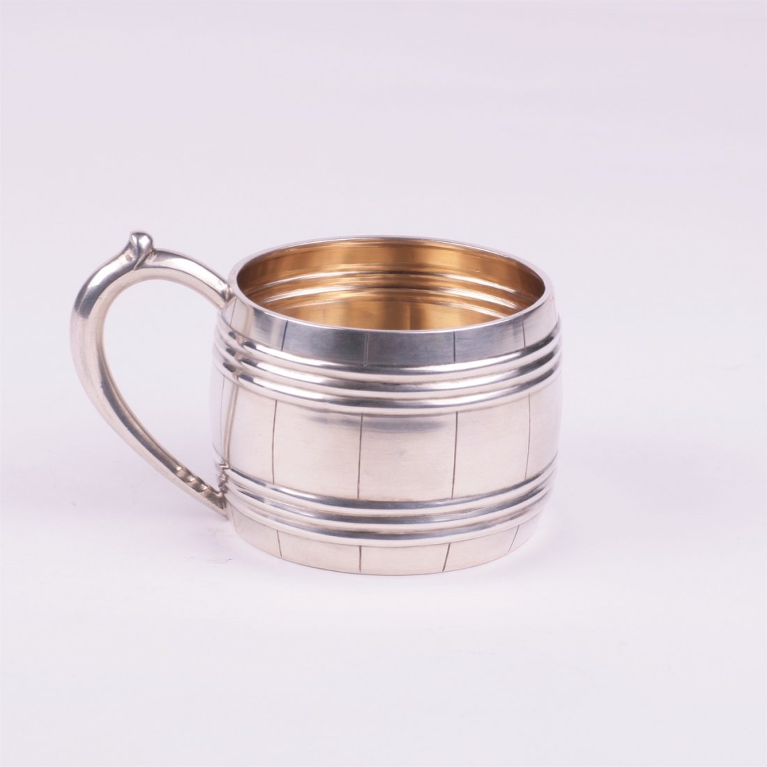 Russian silver teaglass-holder. 1891y. — image 3
