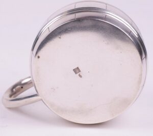 Russian silver teaglass-holder. 1891y. — image 6