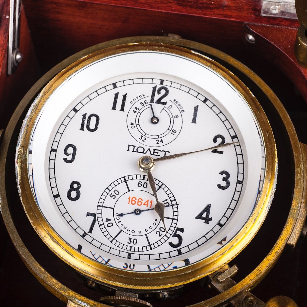 Two-day Russian marine chronometer — image 2