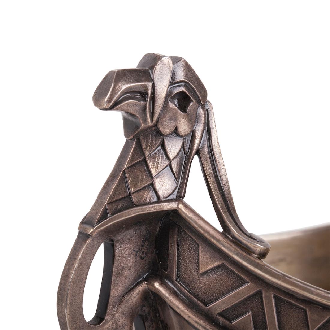 Faberge cast silver-gilt kovsh — image 4