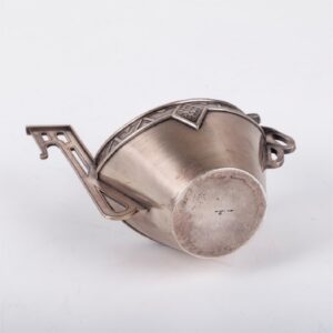 Faberge cast silver-gilt kovsh — image 5