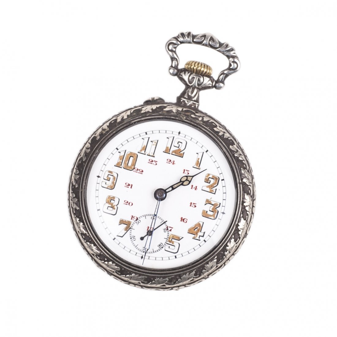 Military WWI Pilot Aviator's pocket watch — image 1