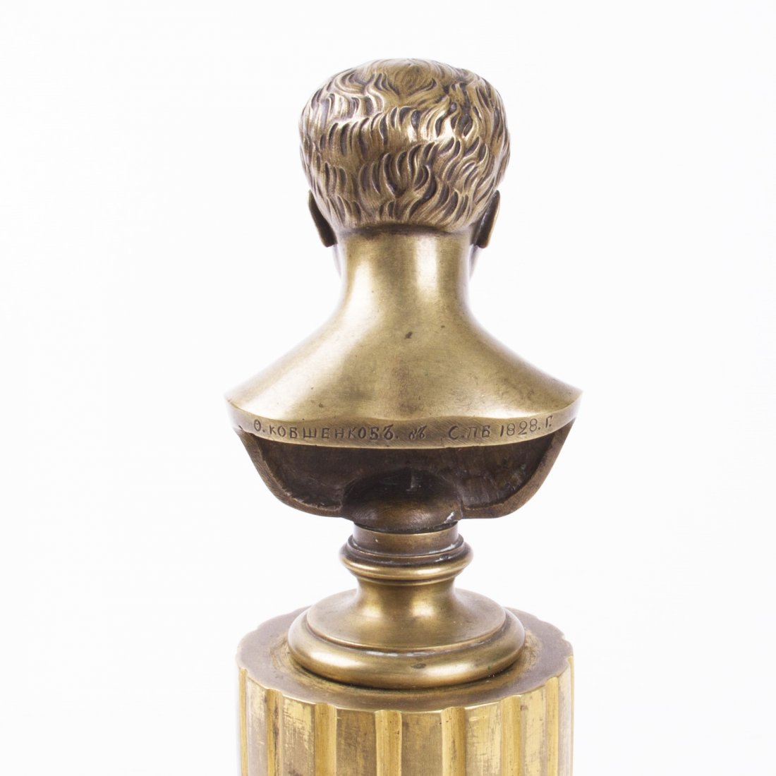 Rare Russian bust of Emperor Alexaner I, 1828 — image 6