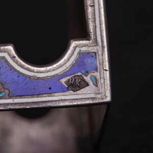 Russian commemorative silver match holder — image 4