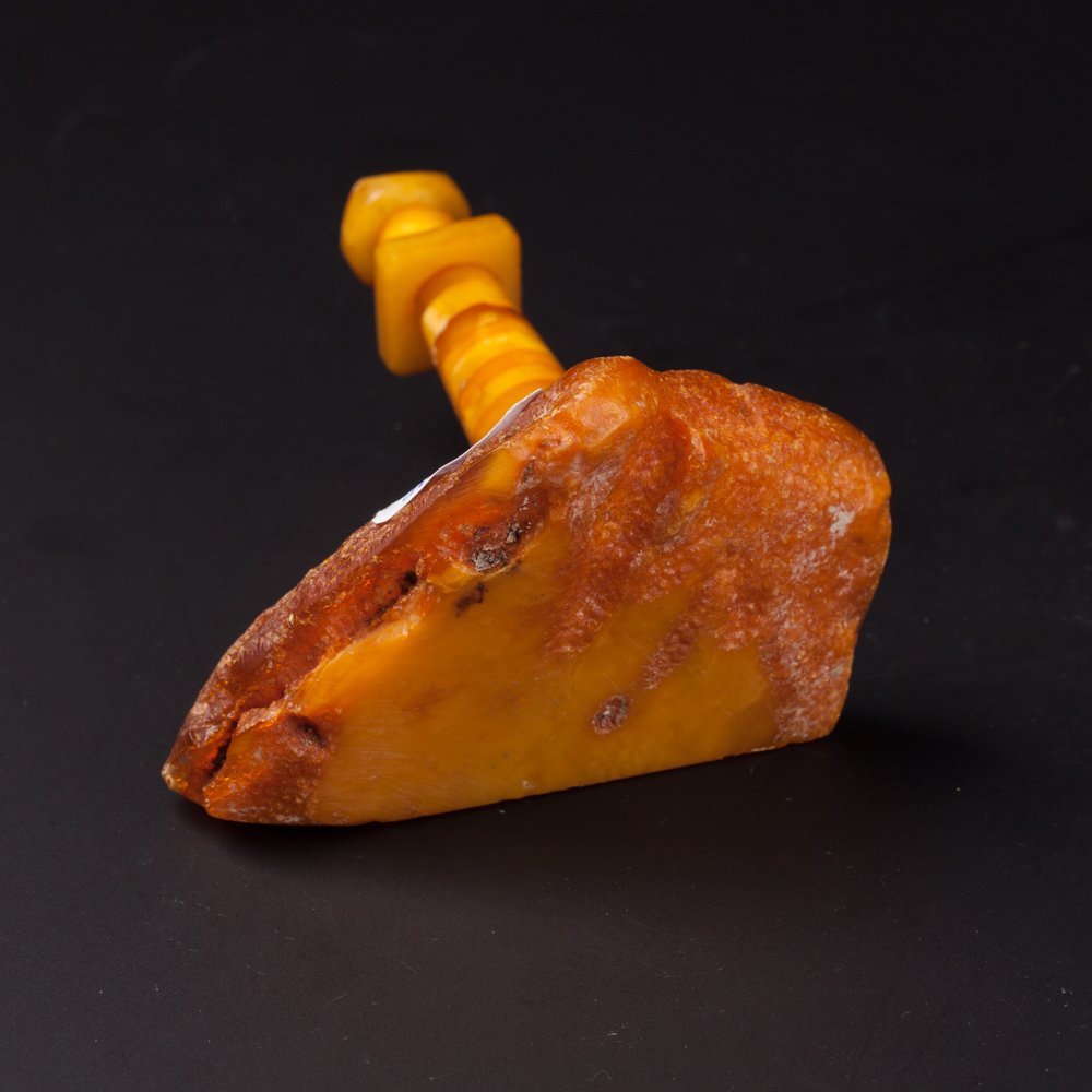 Amber in shape of a lighthouse. — image 3