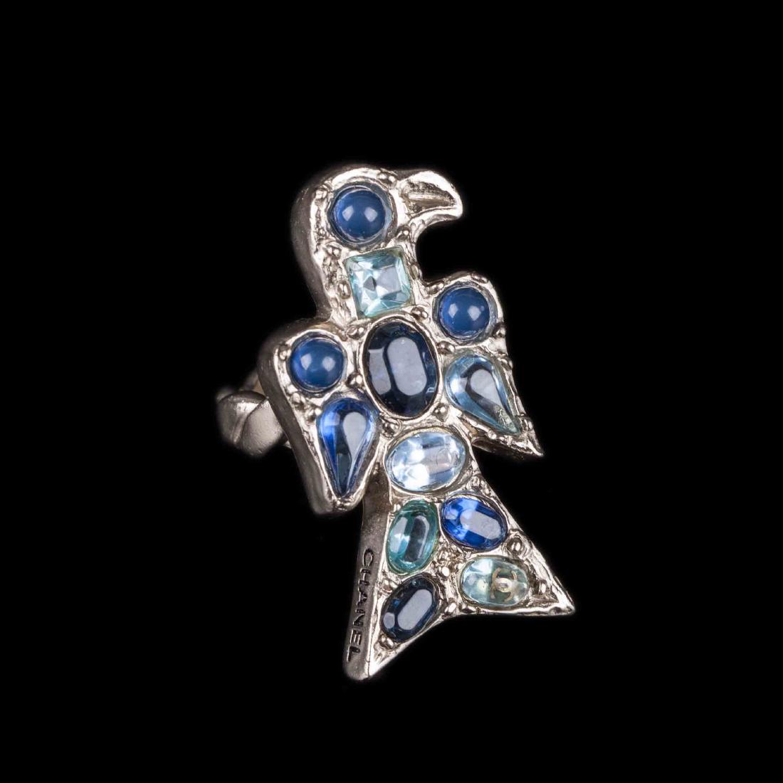 Chanel ring with gripoix glass. 2007 — image 1
