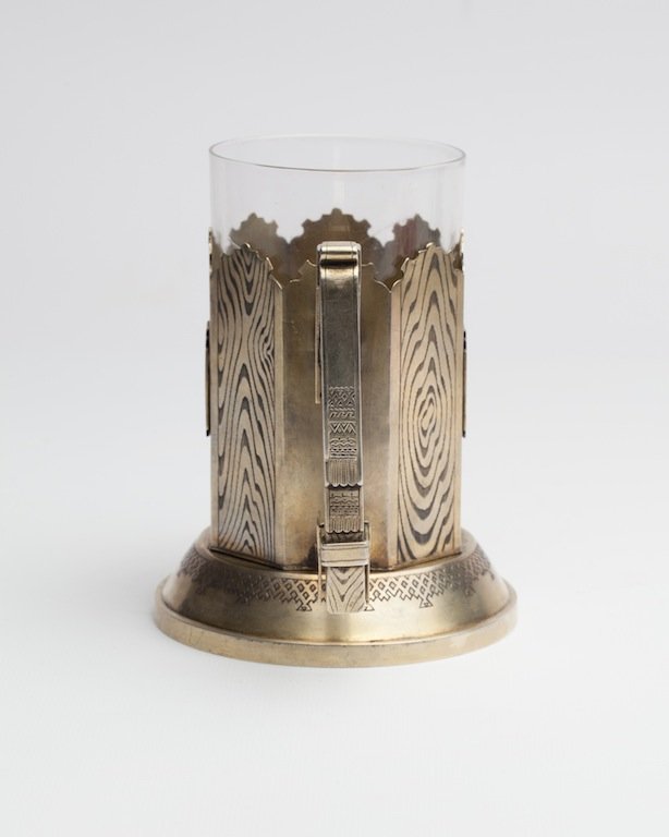 Glass holder withe the State emblem. Petersburg, 1880. — image 3