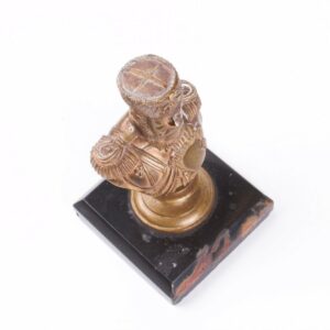 Russian paperweight with bust of Emperor Alexander III — image 6