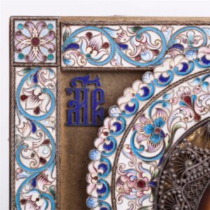 Wedding pair Christ Pantokrator and Mother of God of — image 10