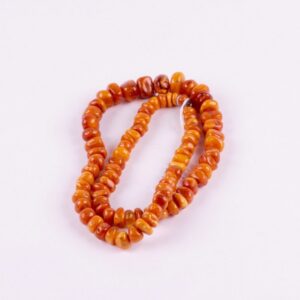 Antique amber necklace. — image 3