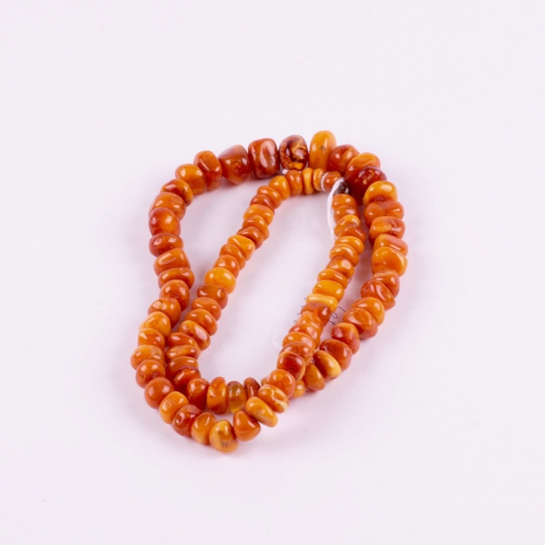 Antique amber necklace. — image 3