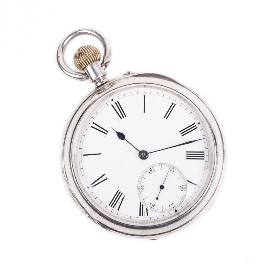 Silver pocket watch "Manchester" — image 1