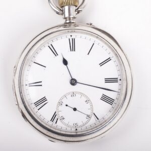 Silver pocket watch "Manchester" — image 2