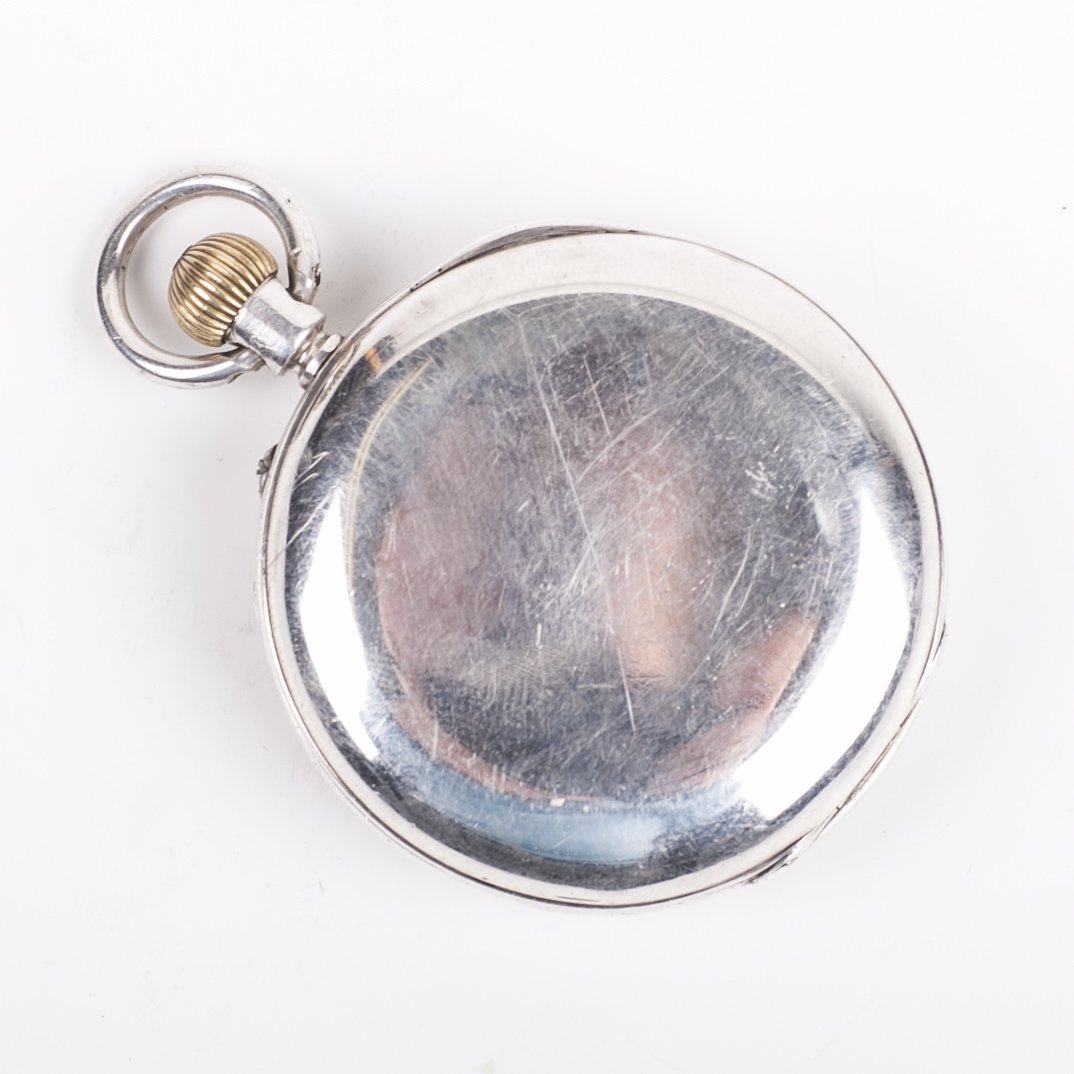 Silver pocket watch "Manchester" — image 8