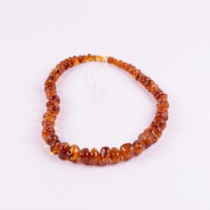 Antique amber necklace. — image 1