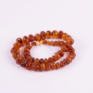 Antique amber necklace. — image 2