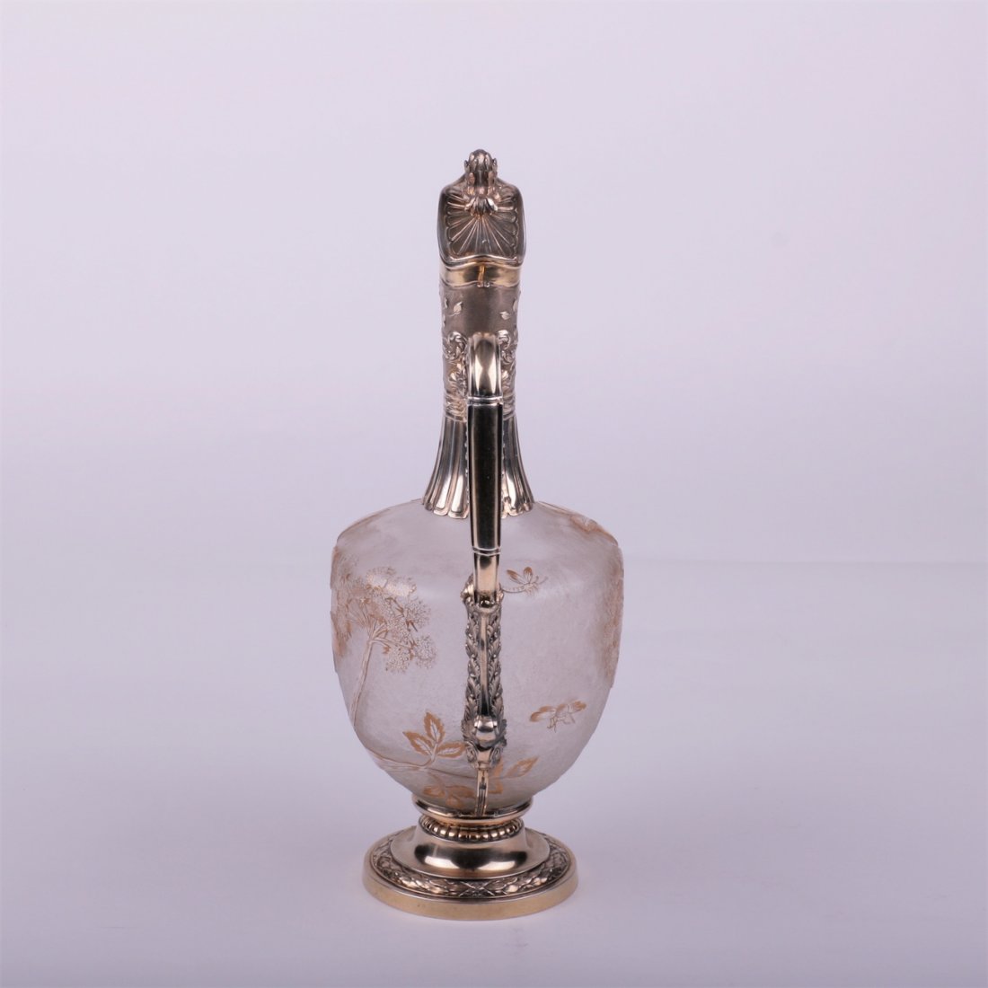 French carafe. Daum Nancy for Russian market. — image 4