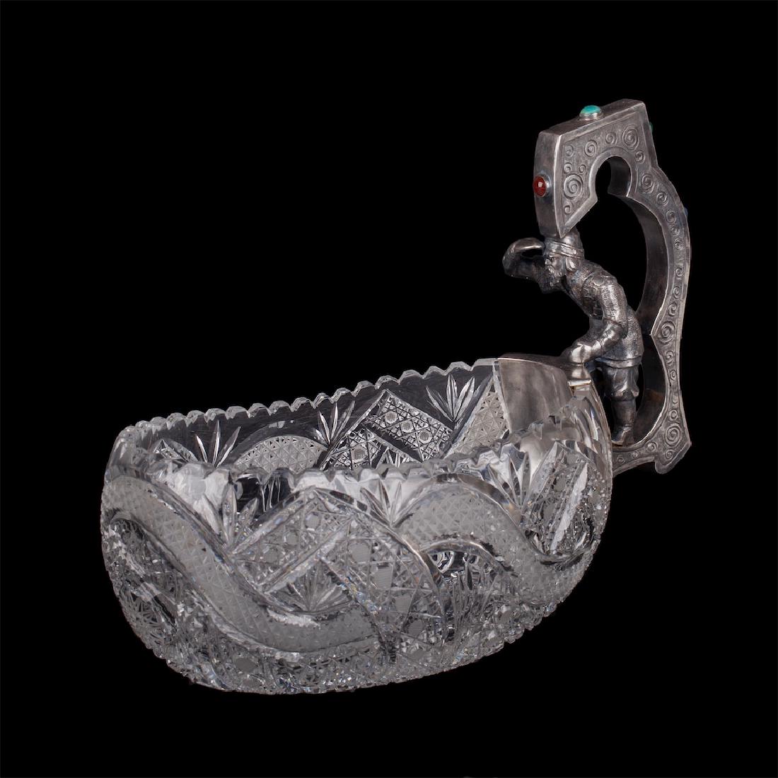 Grand Russian gem-set kovsh — image 1