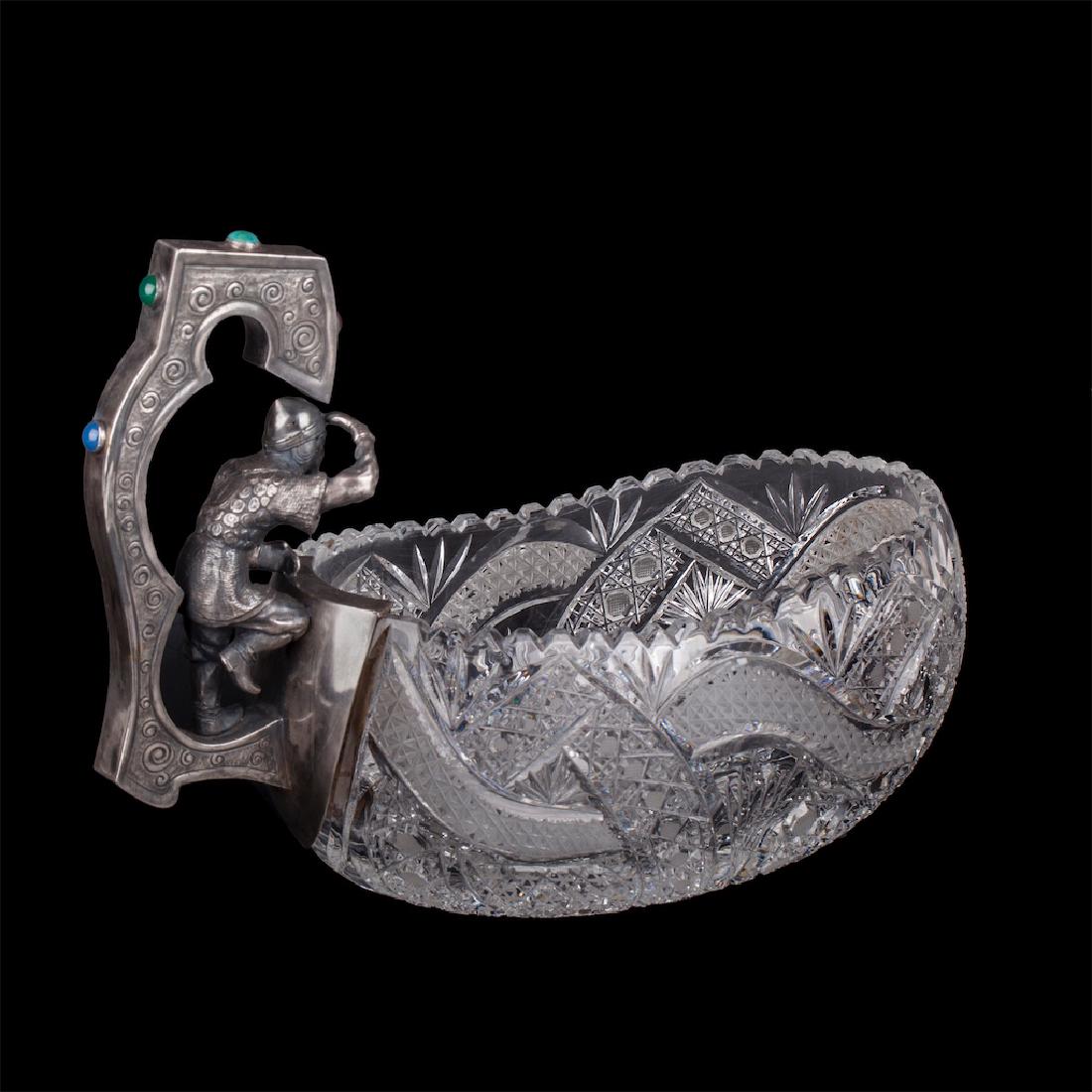 Grand Russian gem-set kovsh — image 2