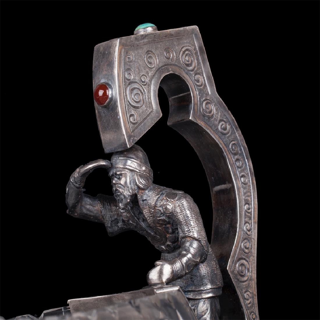 Grand Russian gem-set kovsh — image 3