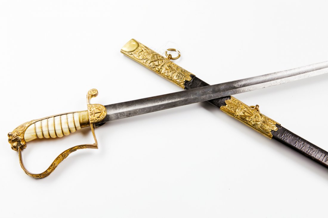Italian navy sword. — image 1