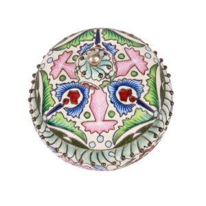 Small silver and enamel vase by F. Ruckert — image 4