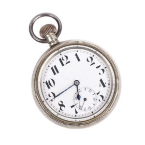 Steel pocket watch — image 1